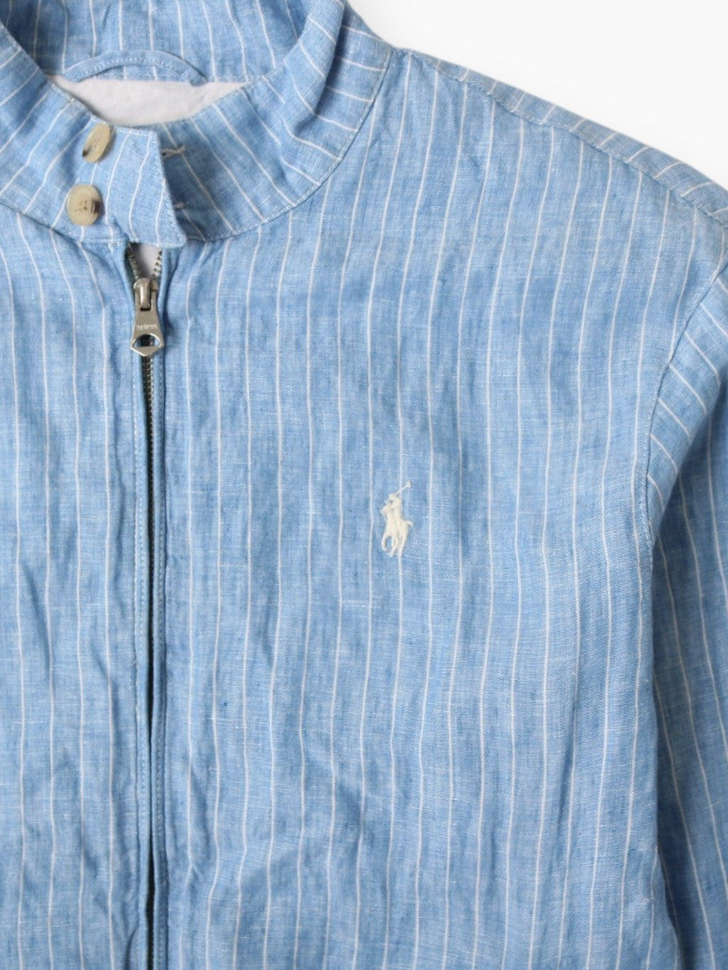 Vintage Harrington Jacket - Blue Stripe