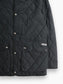 Vintage Quilted Hunting Jacket - Black