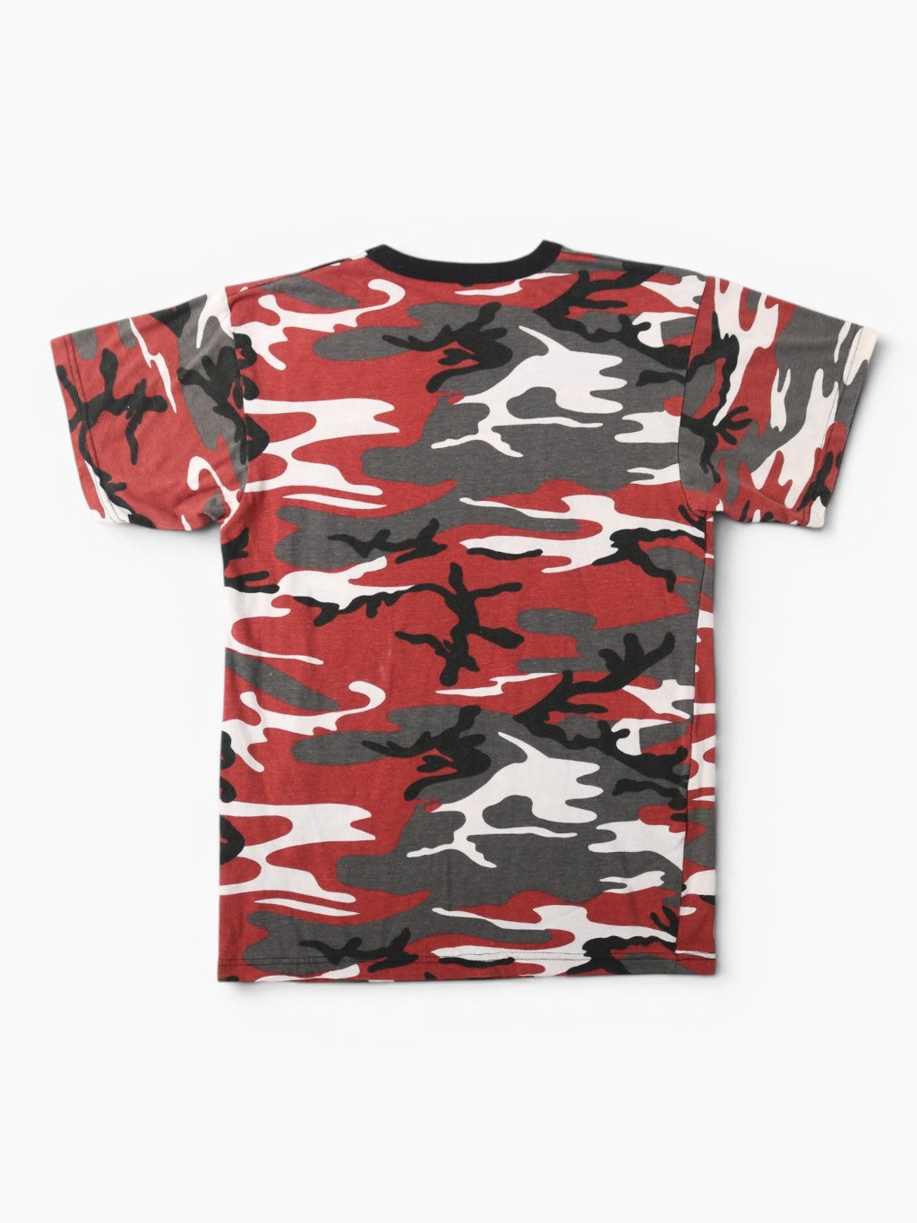 'Oklahoma Basketball' Red Camouflage T-Shirt