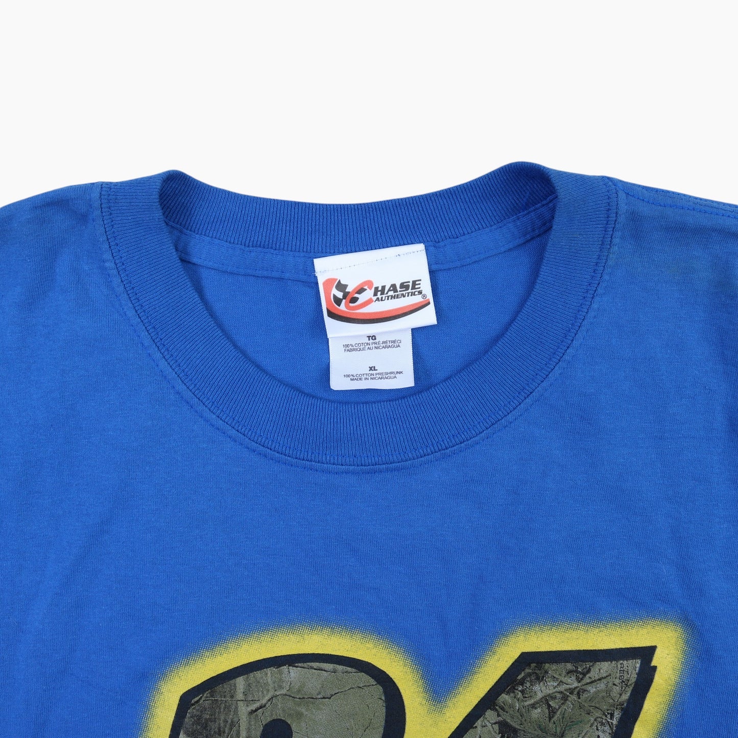 Vintage '24' T-shirt - Blue