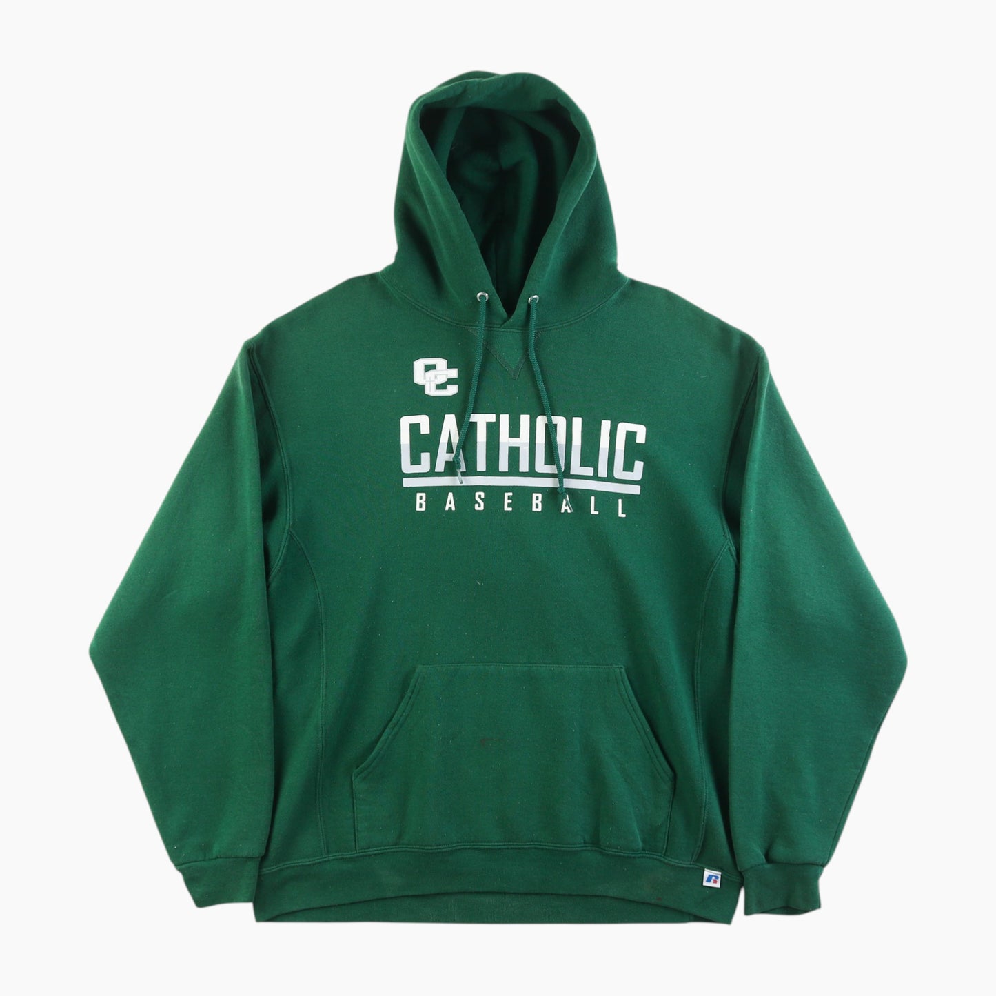 'Catholic Baseball' Hooded Sweatshirt
