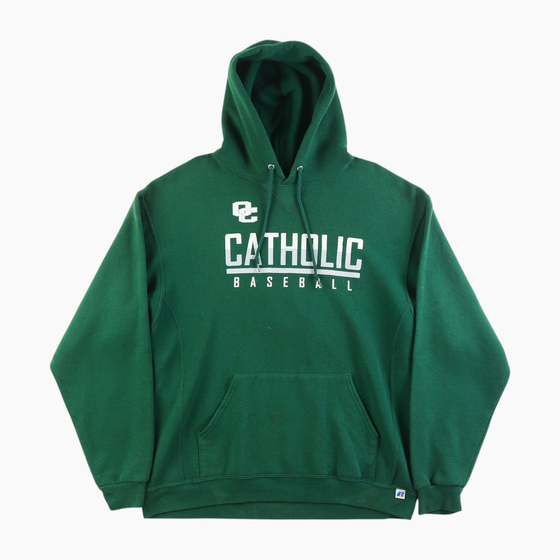 'Catholic Baseball' Hooded Sweatshirt