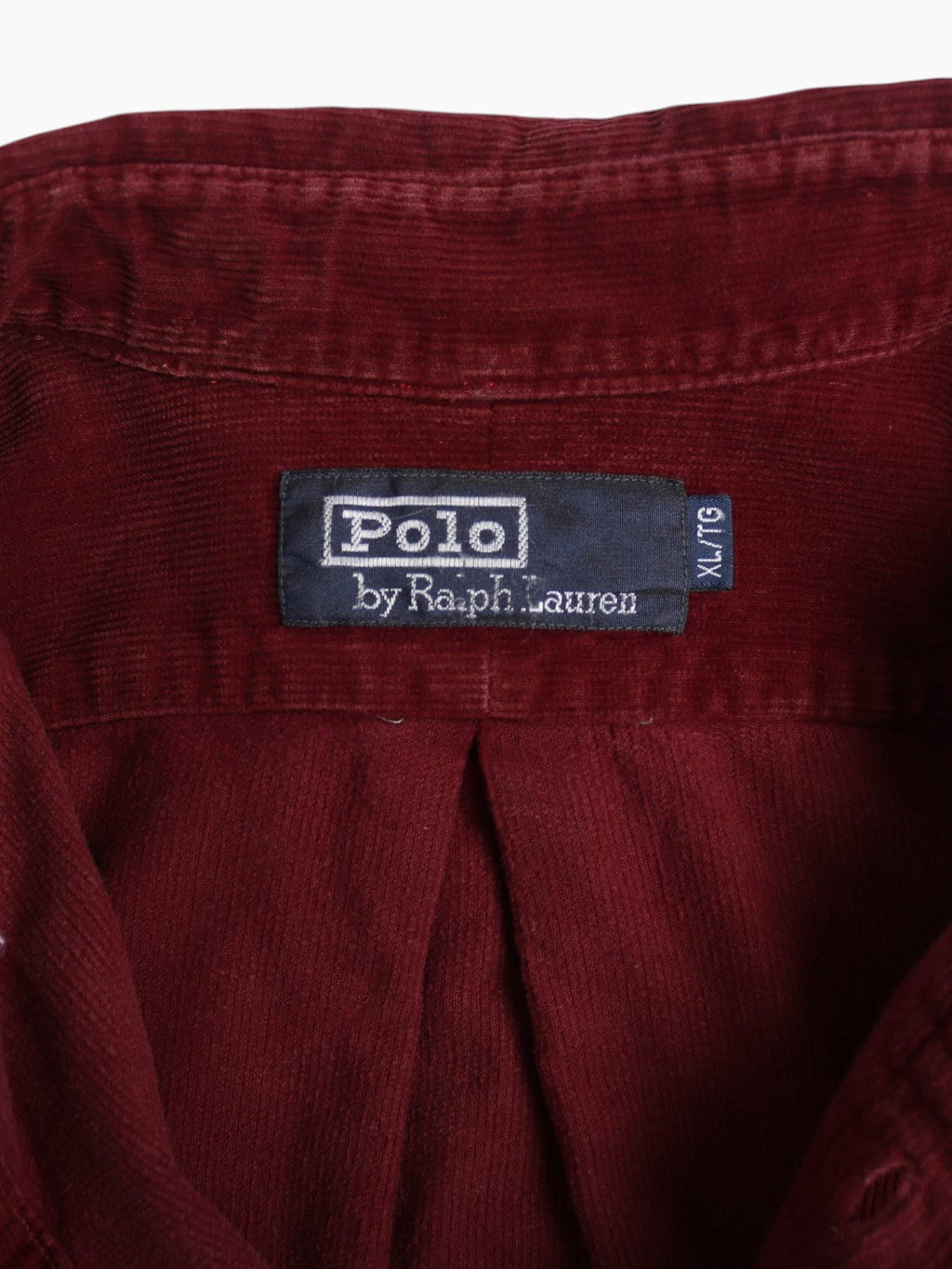 Vintage Shirt - Maroon *Missing Buttons *