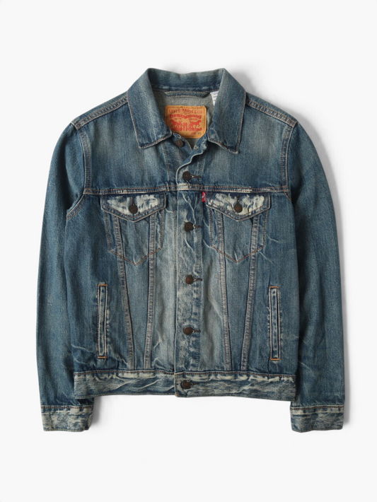 Vintage Denim Trucker Jacket