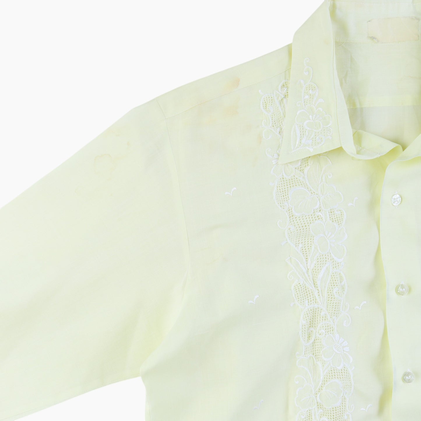 Vintage Cuban Guayabera Shirt