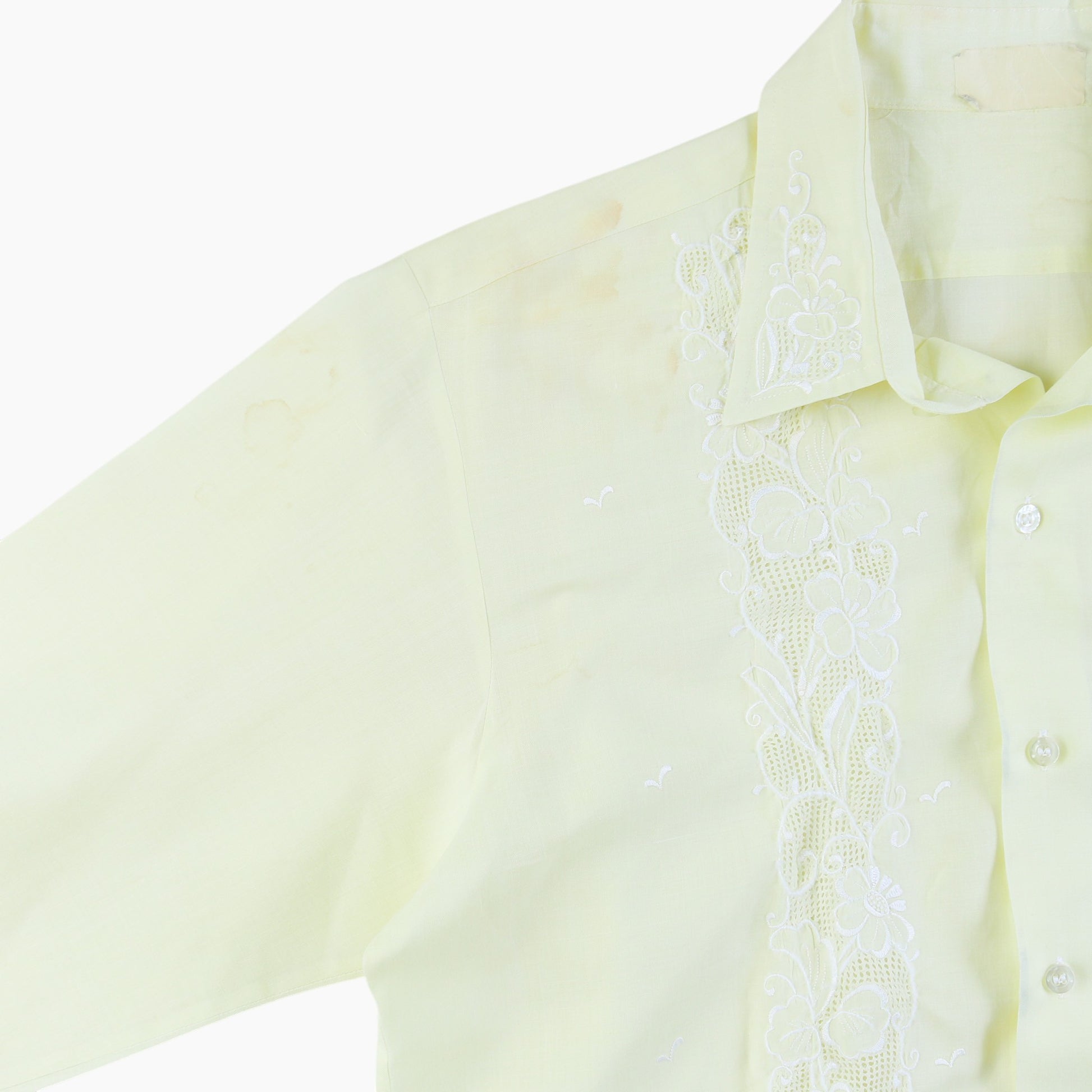 Vintage Cuban Guayabera Shirt