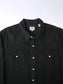 Western Denim Shirt - Black
