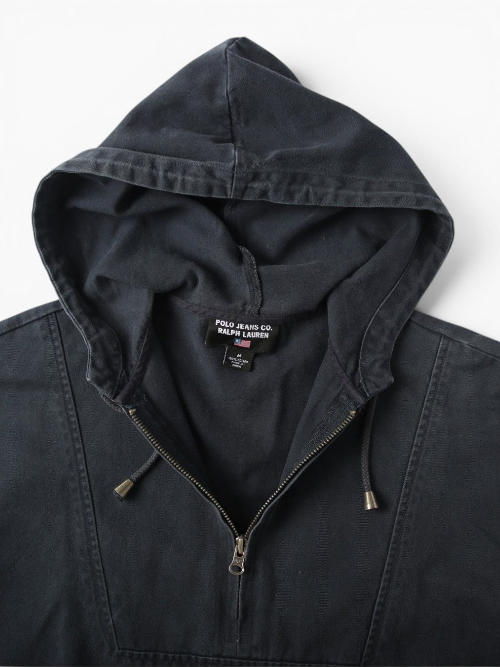 Vintage Over Head Smock - Navy
