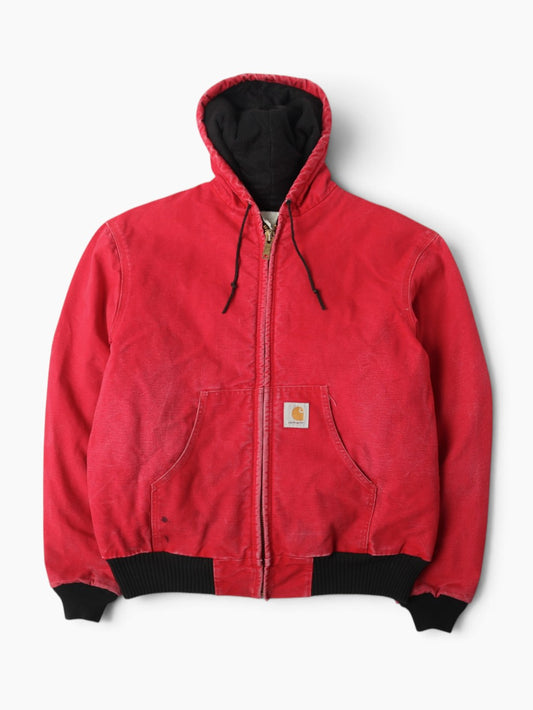 Active Hooded Jacket - Red