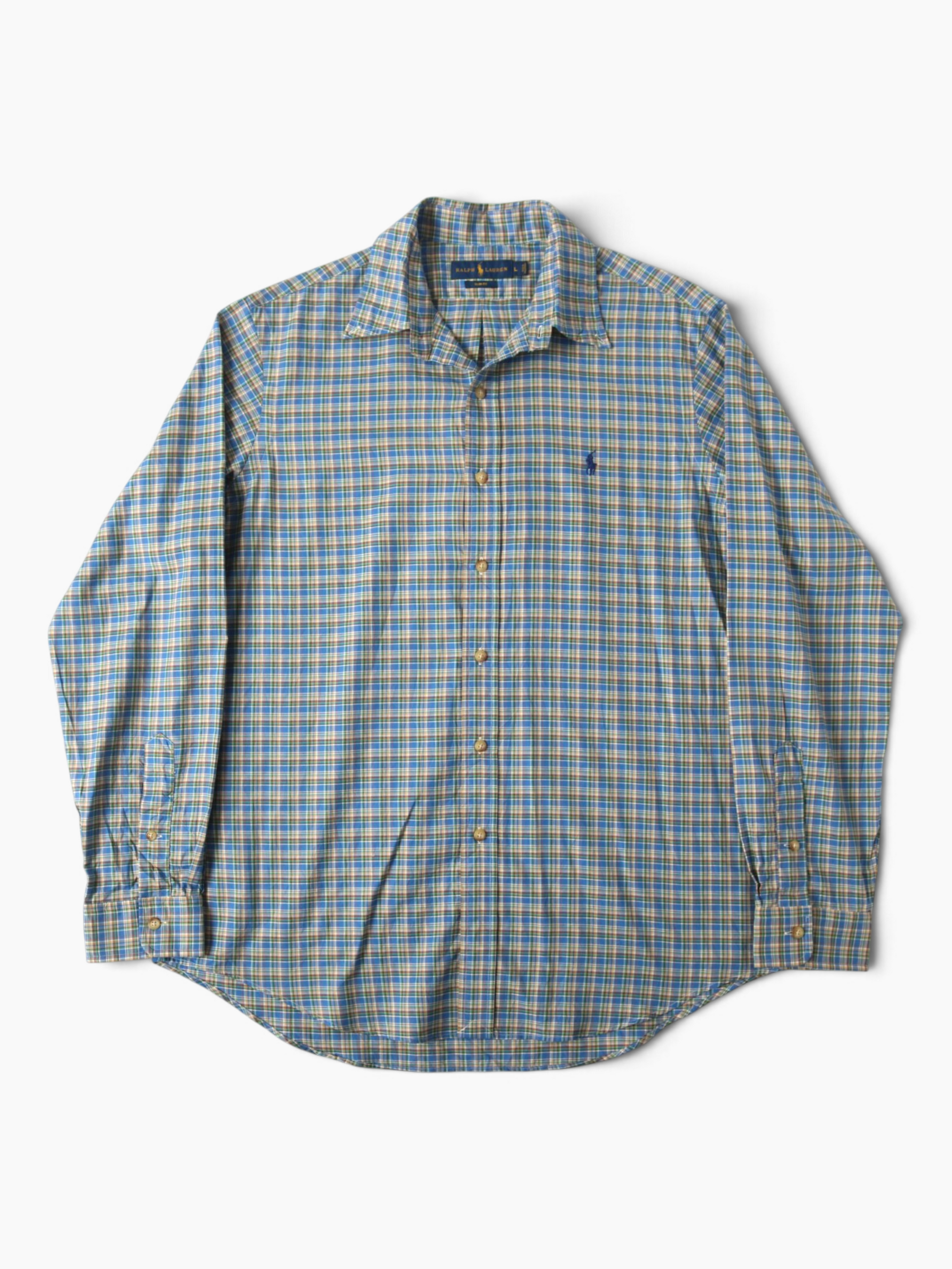 Vintage Shirt - Blue Check