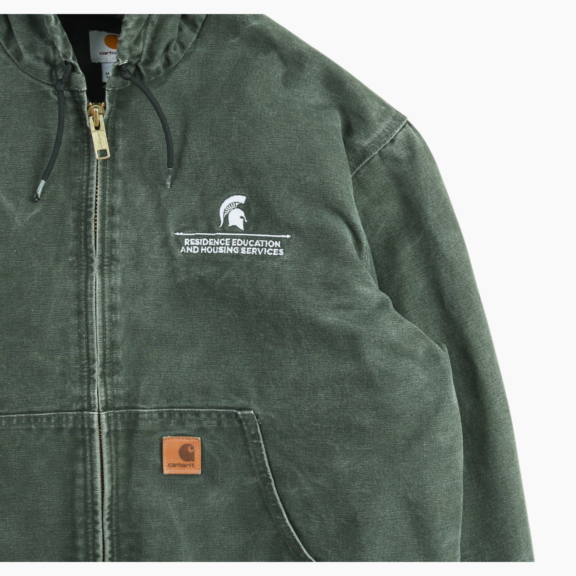 Hooded Active Jacket - Green