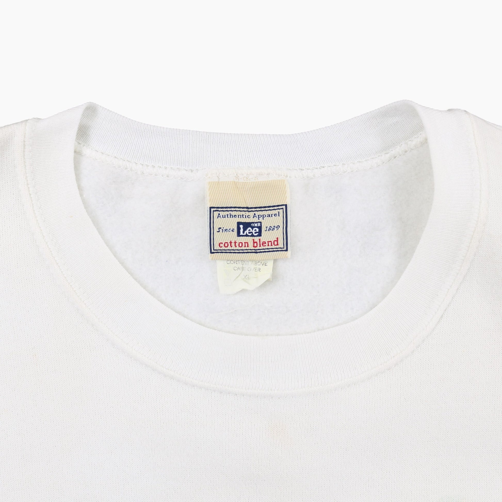 Lee 'God's Window From Heaven' Sweatshirt - White