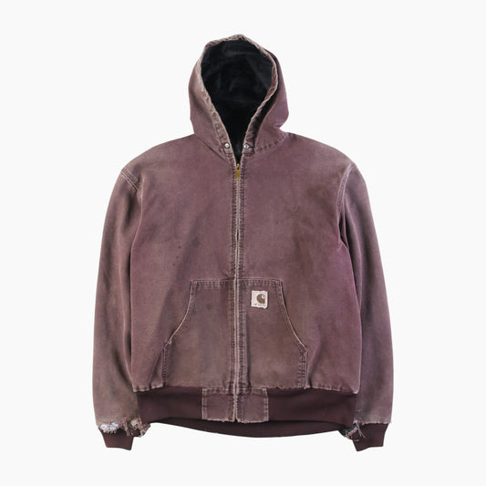 Hooded Active Jacket - Purple