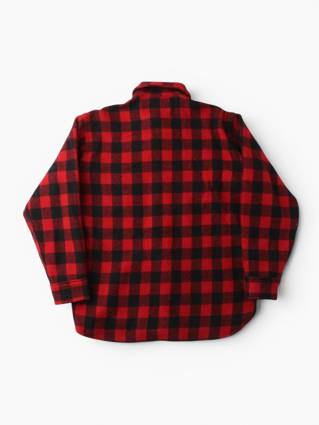 Vintage Flannel Shirt - Red Check