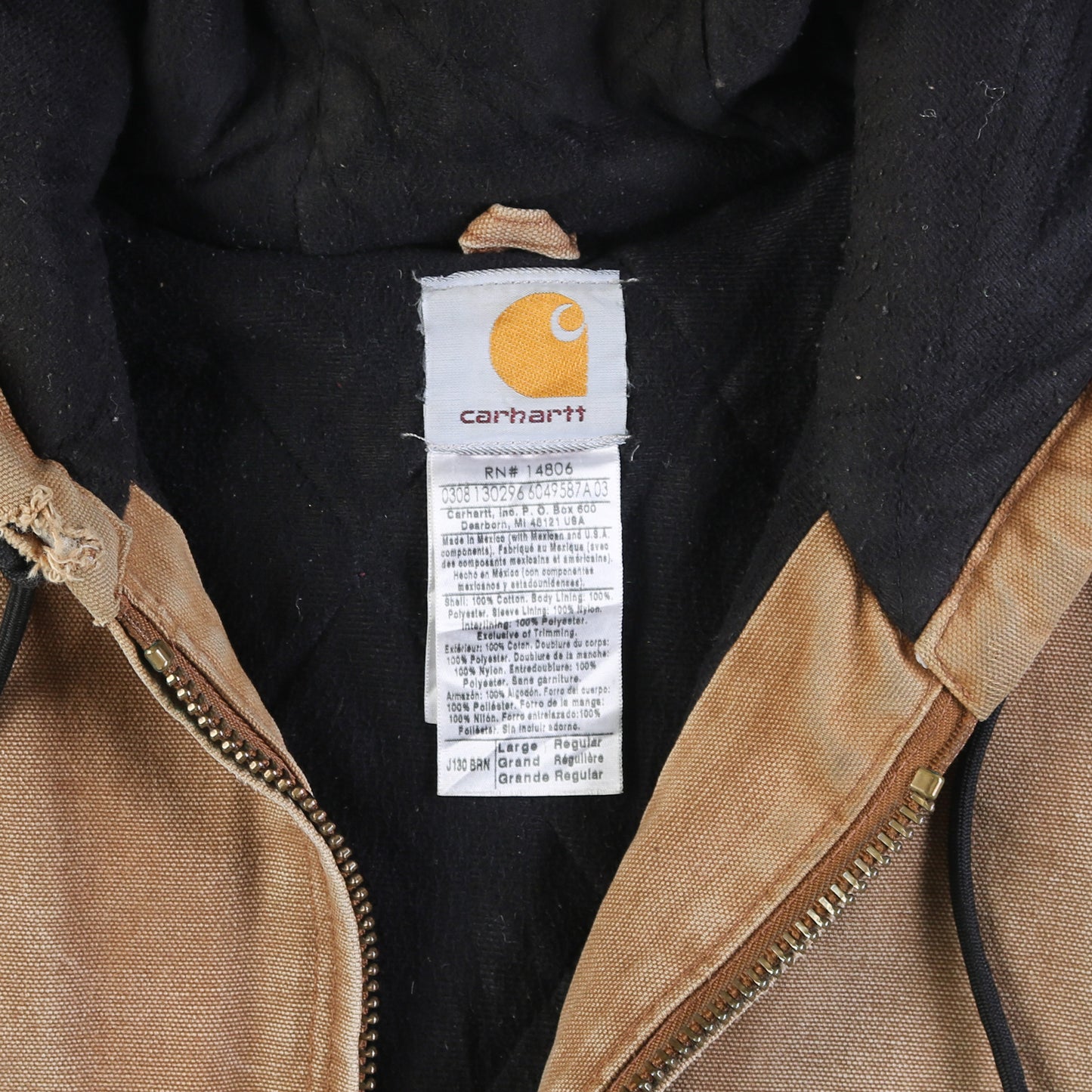 Hooded Active Jacket - Hamilton Brown - American Madness