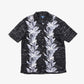 'Black and White Flowers' Hawaiian Shirt - American Madness