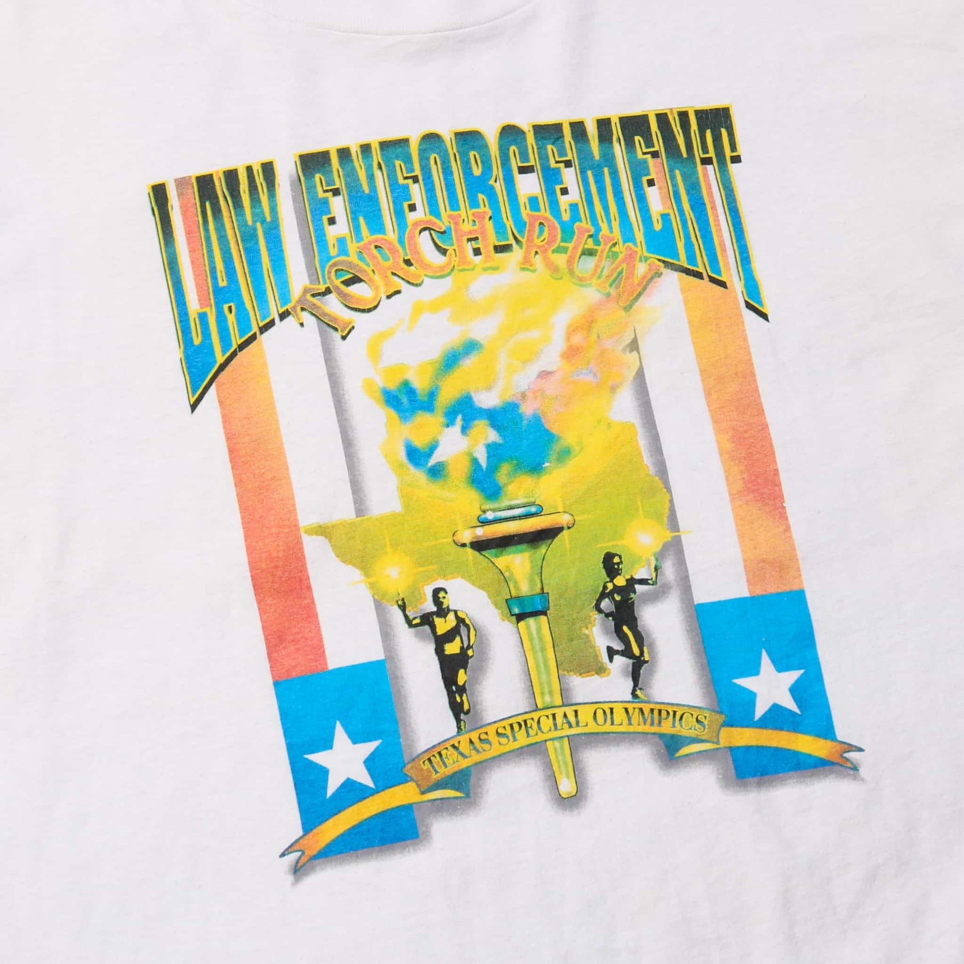 Vintage 'Law Enforcement Torch Run' T-Shirt - American Madness