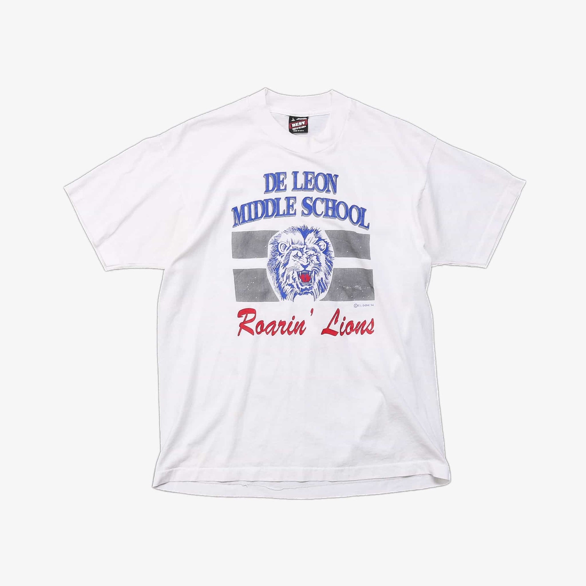 Vintage 'De Leon Middle School' T-Shirt - American Madness