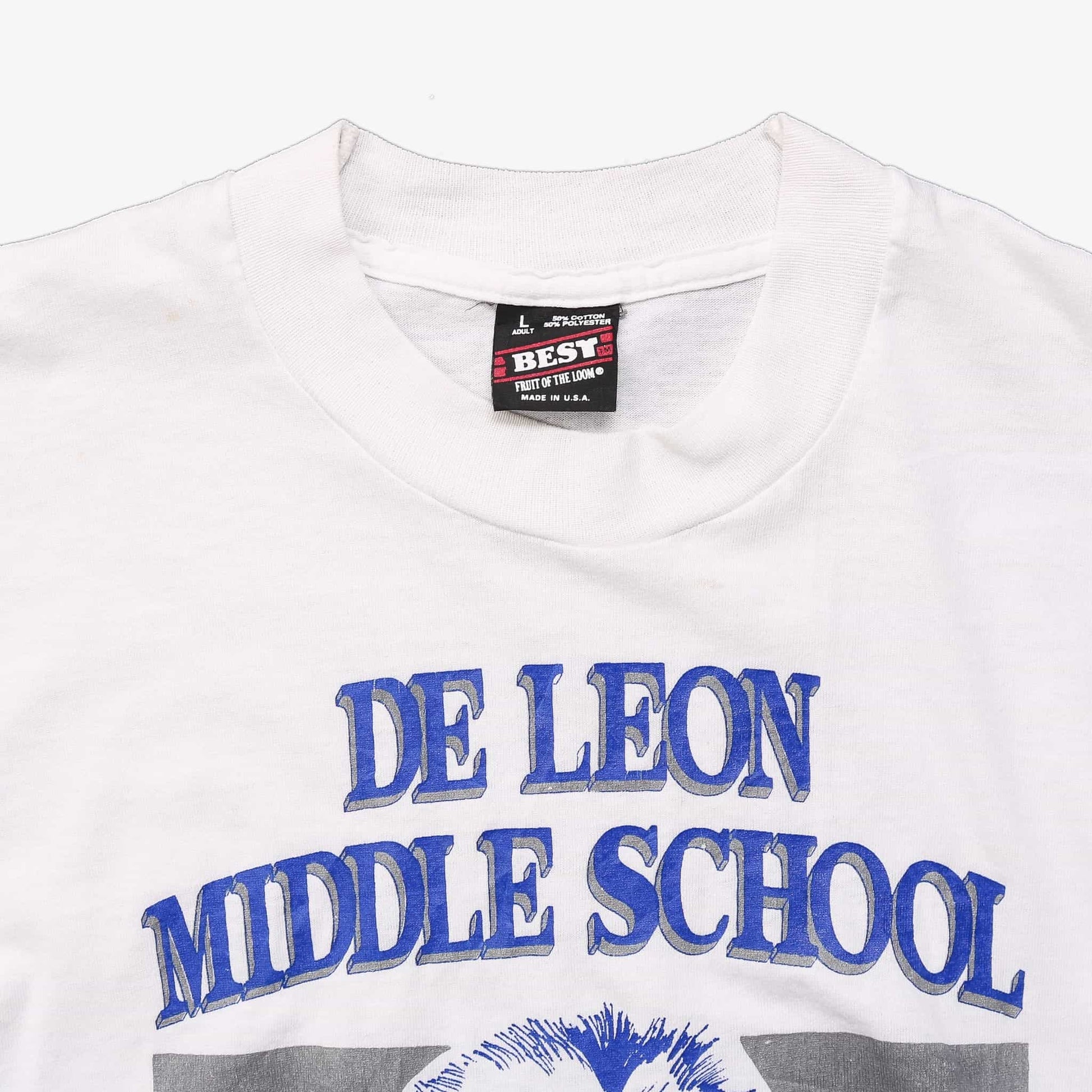 Vintage 'De Leon Middle School' T-Shirt - American Madness