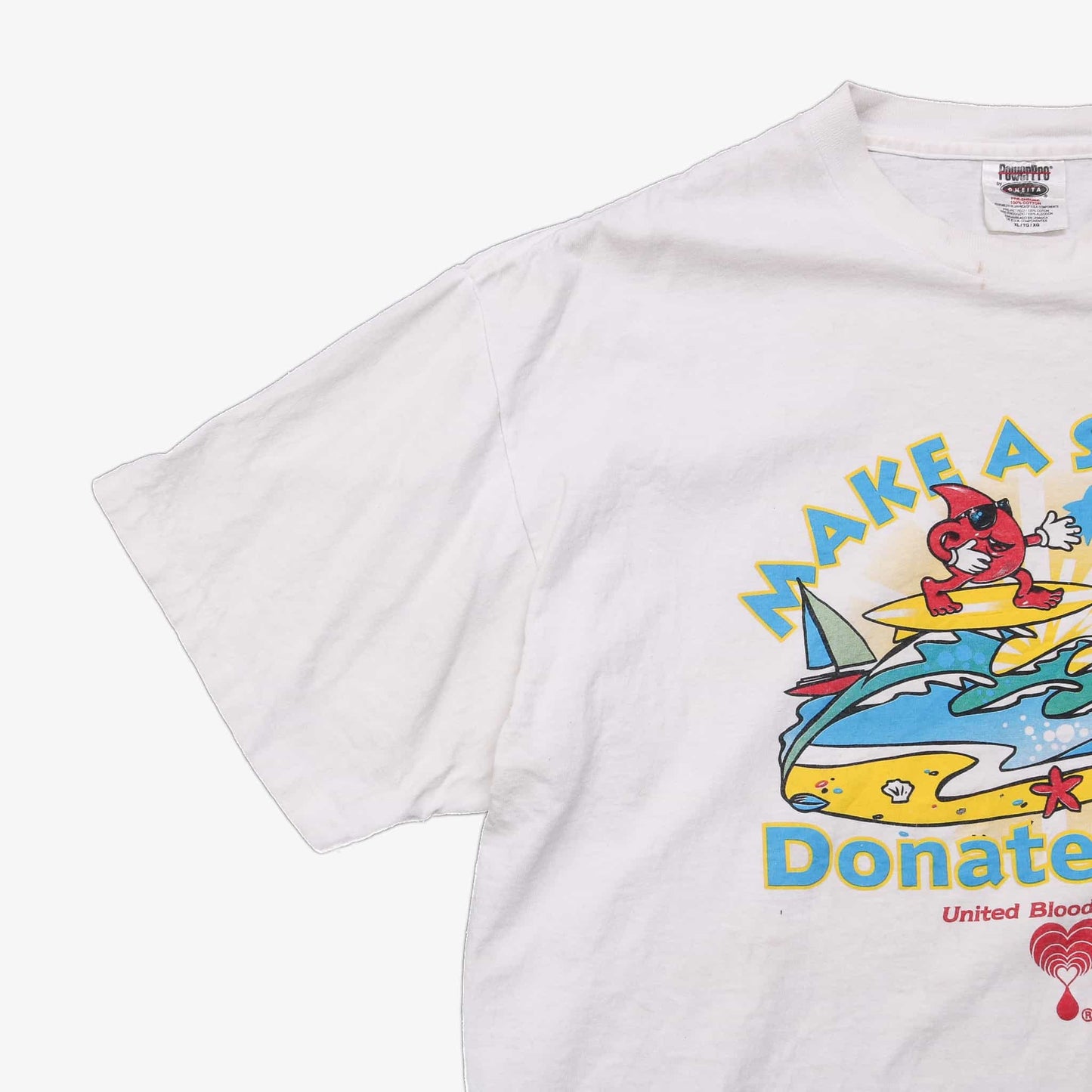 Vintage 'Make A Splash Donate Blood' T-Shirt - American Madness