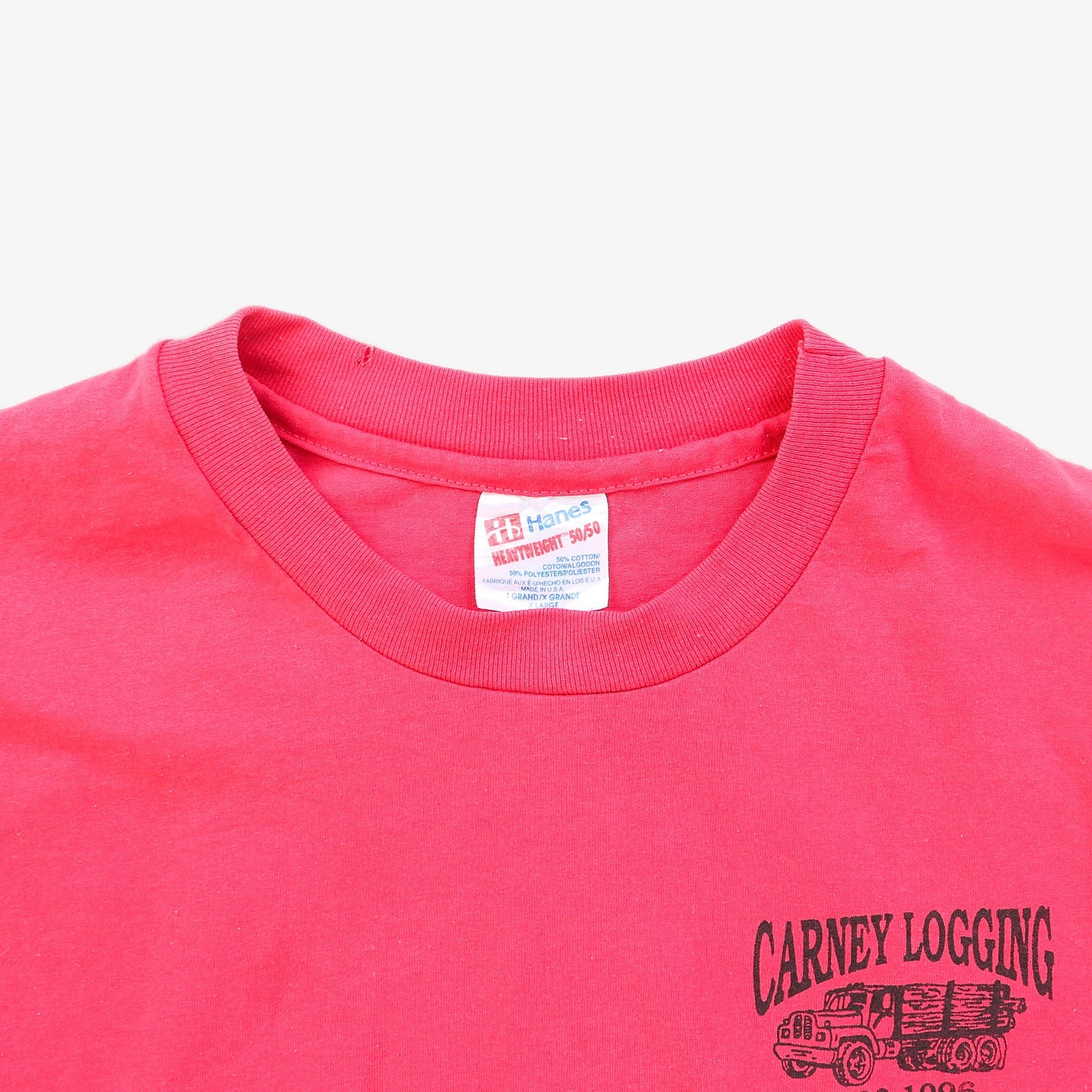 Vintage "Carney Logging" T-Shirt - American Madness