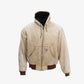 Active Hooded Jacket -Beige - American Madness