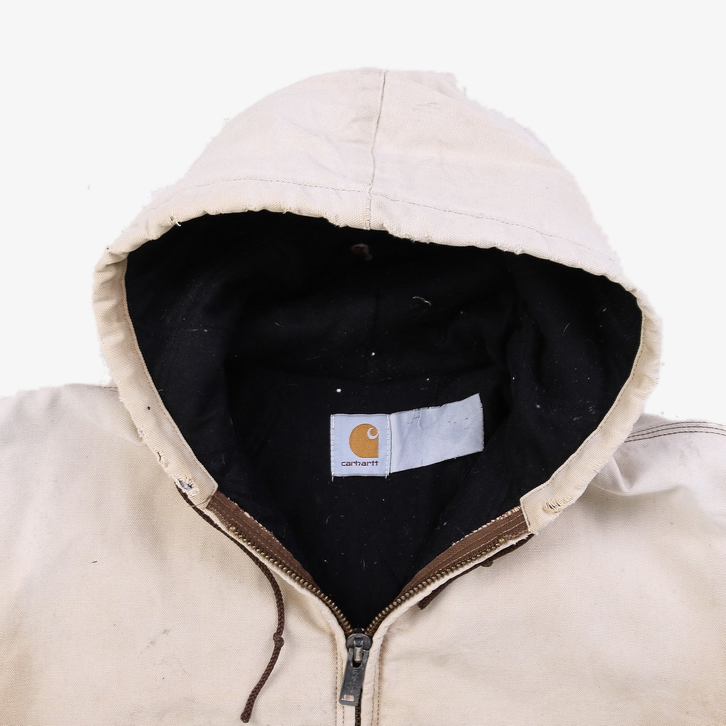 Active Hooded Jacket -Beige - American Madness