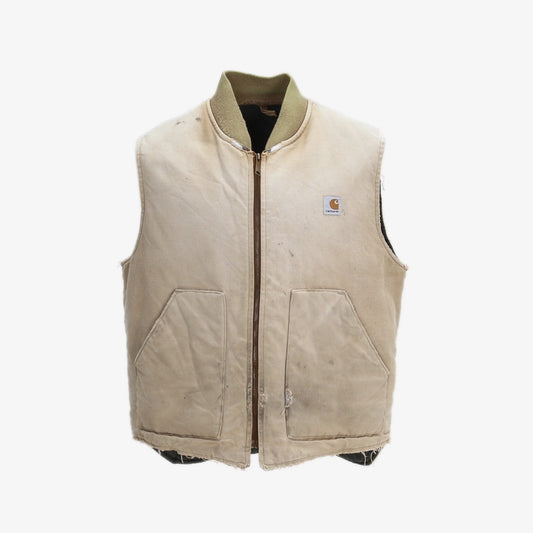 Lined Vest - Beige - American Madness