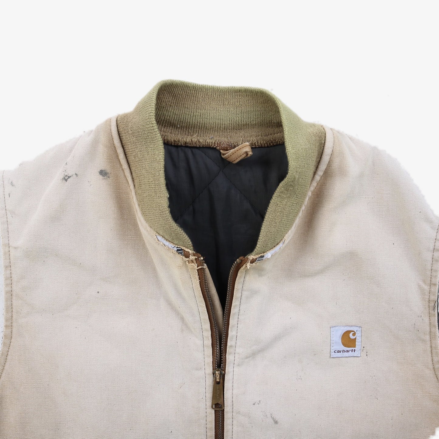 Lined Vest - Beige - American Madness