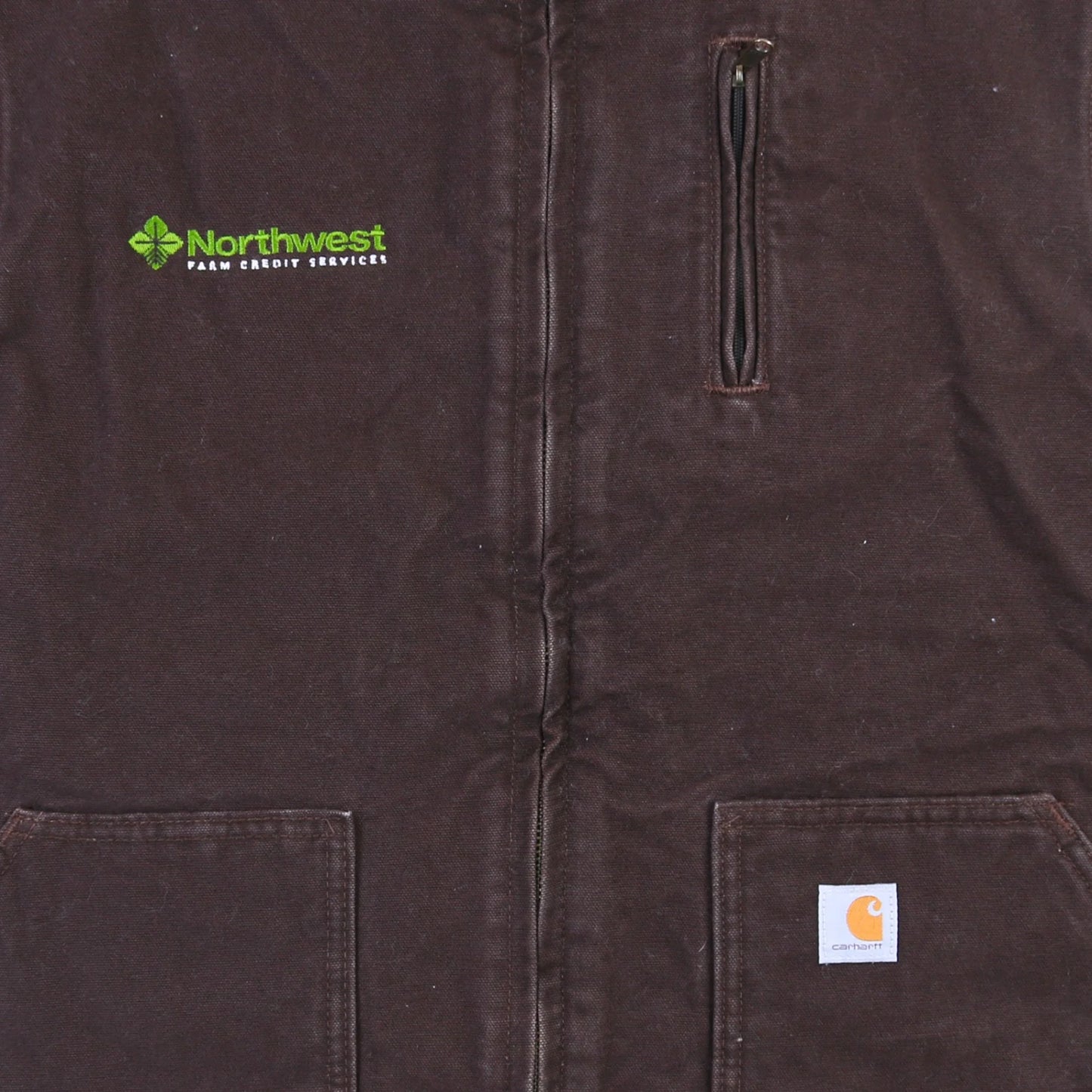 Lined Vest - Brown