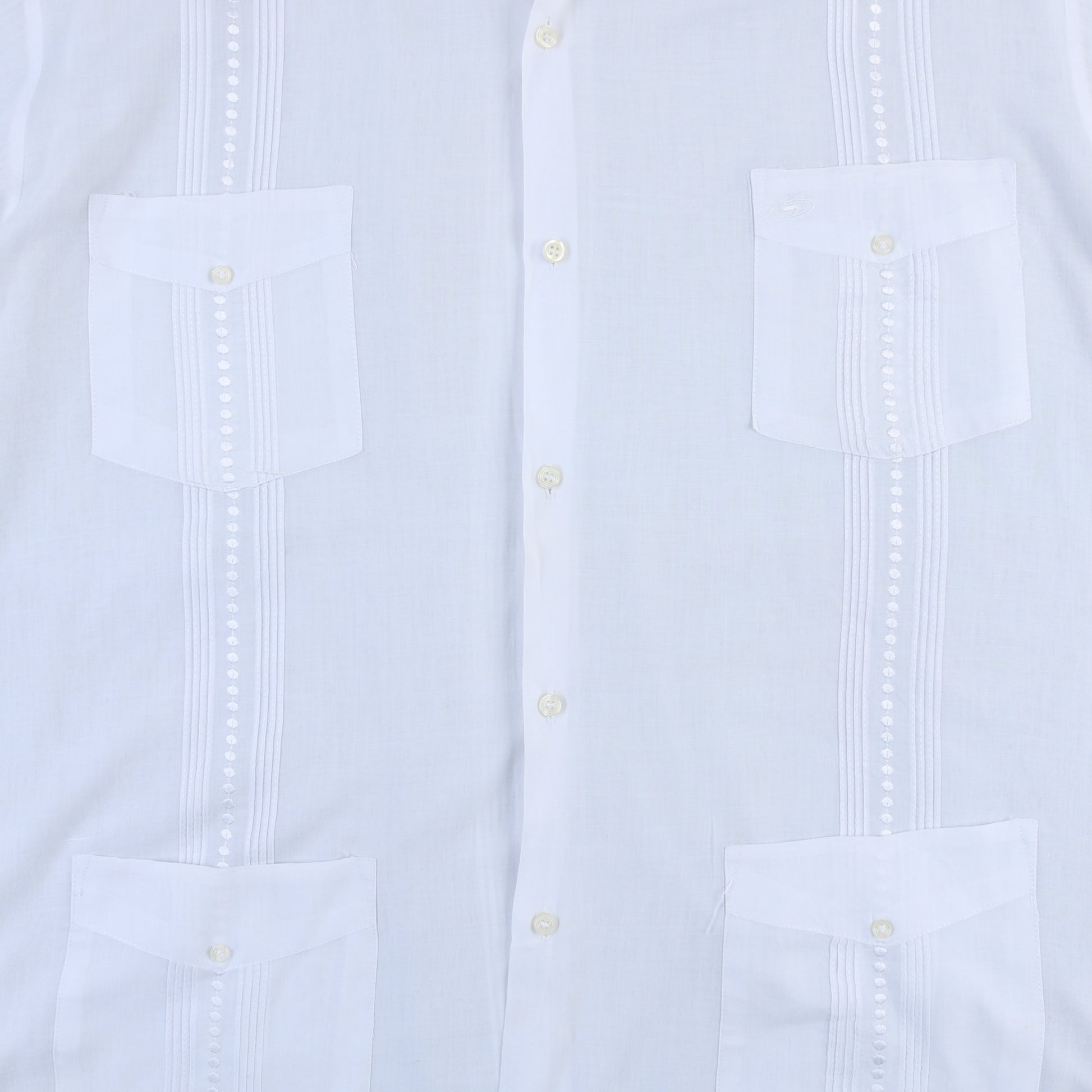 Vintage Cuban Guayabera Shirt - American Madness