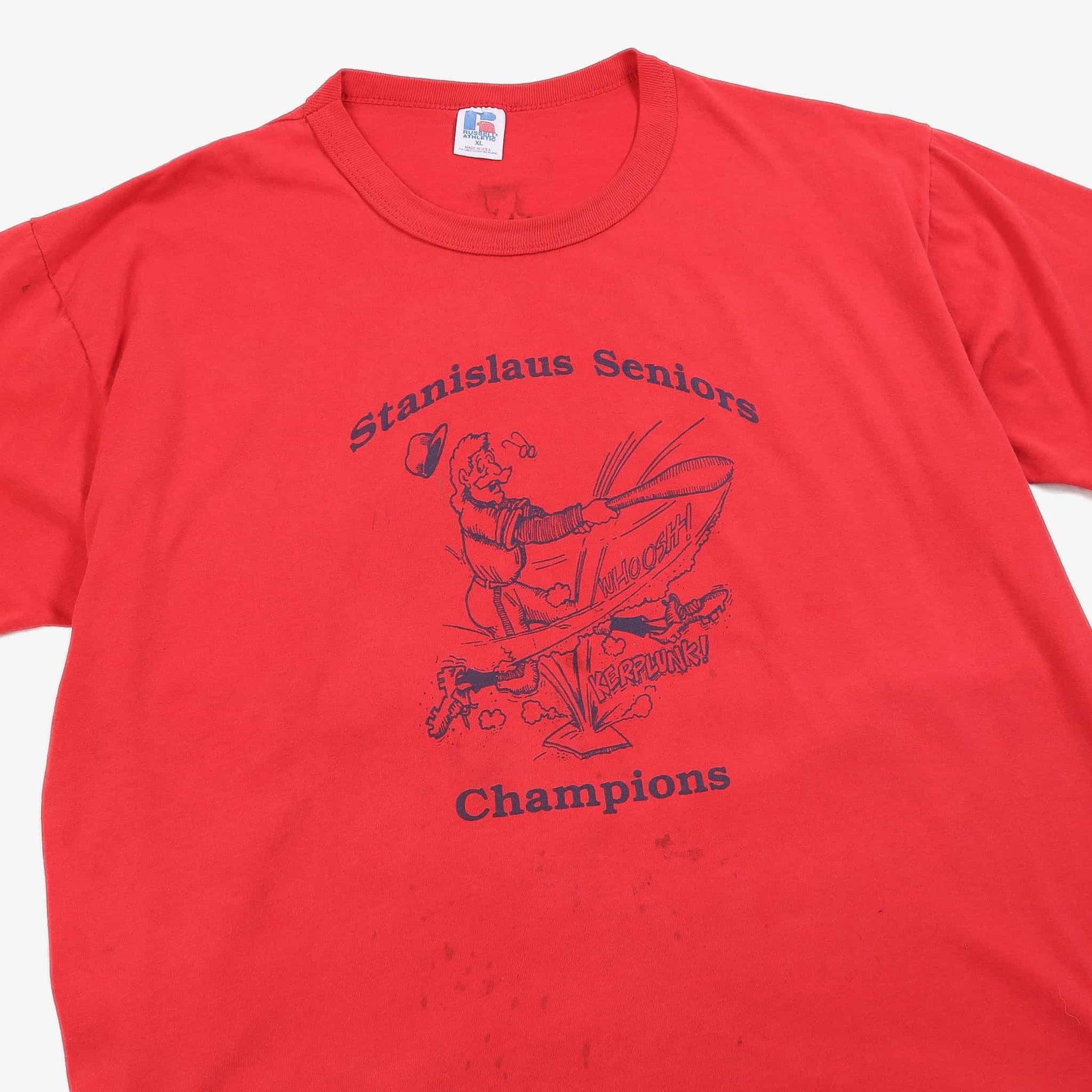 Vintage "Stanislaus Seniors Champions" T-Shirt - American Madness