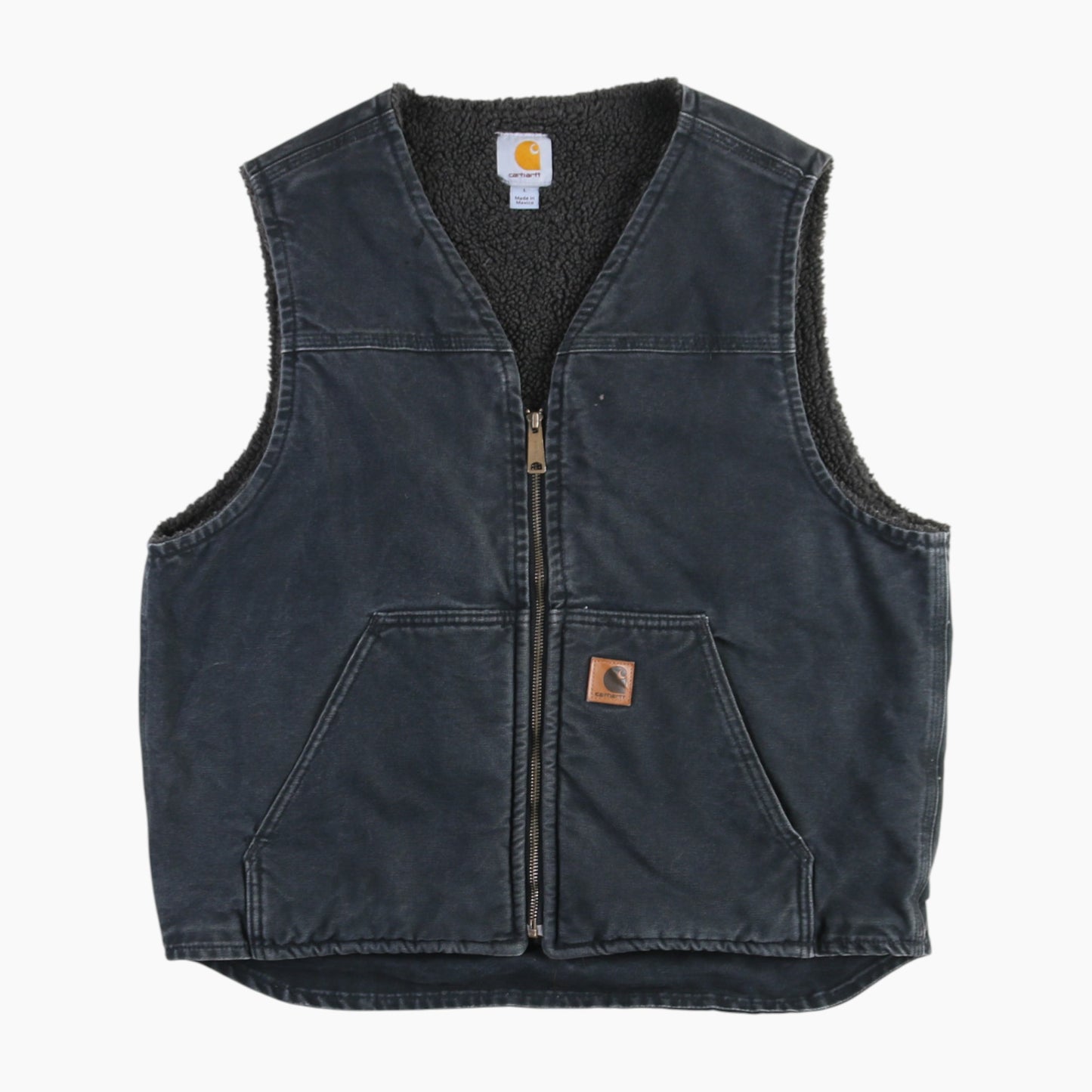 Lined Vest - Black - American Madness