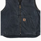 Lined Vest - Black - American Madness