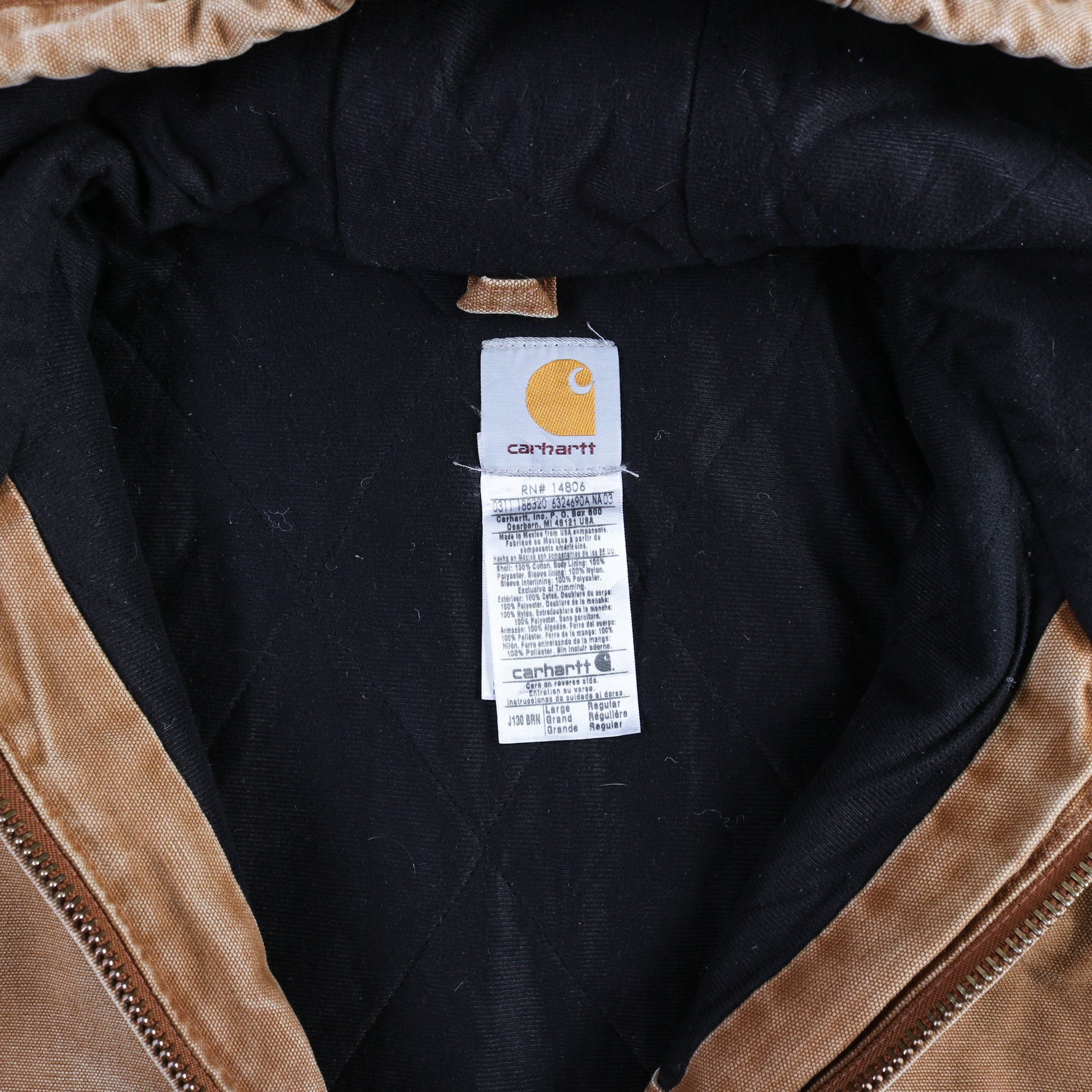 Hooded Active Jacket - Hamilton Brown - American Madness