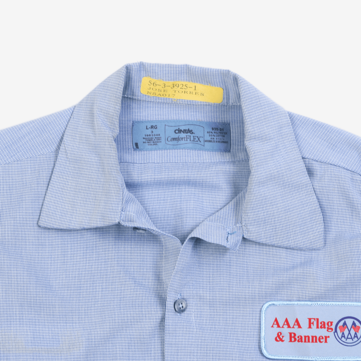 'AAA Flag' Garage Work Shirt - American Madness