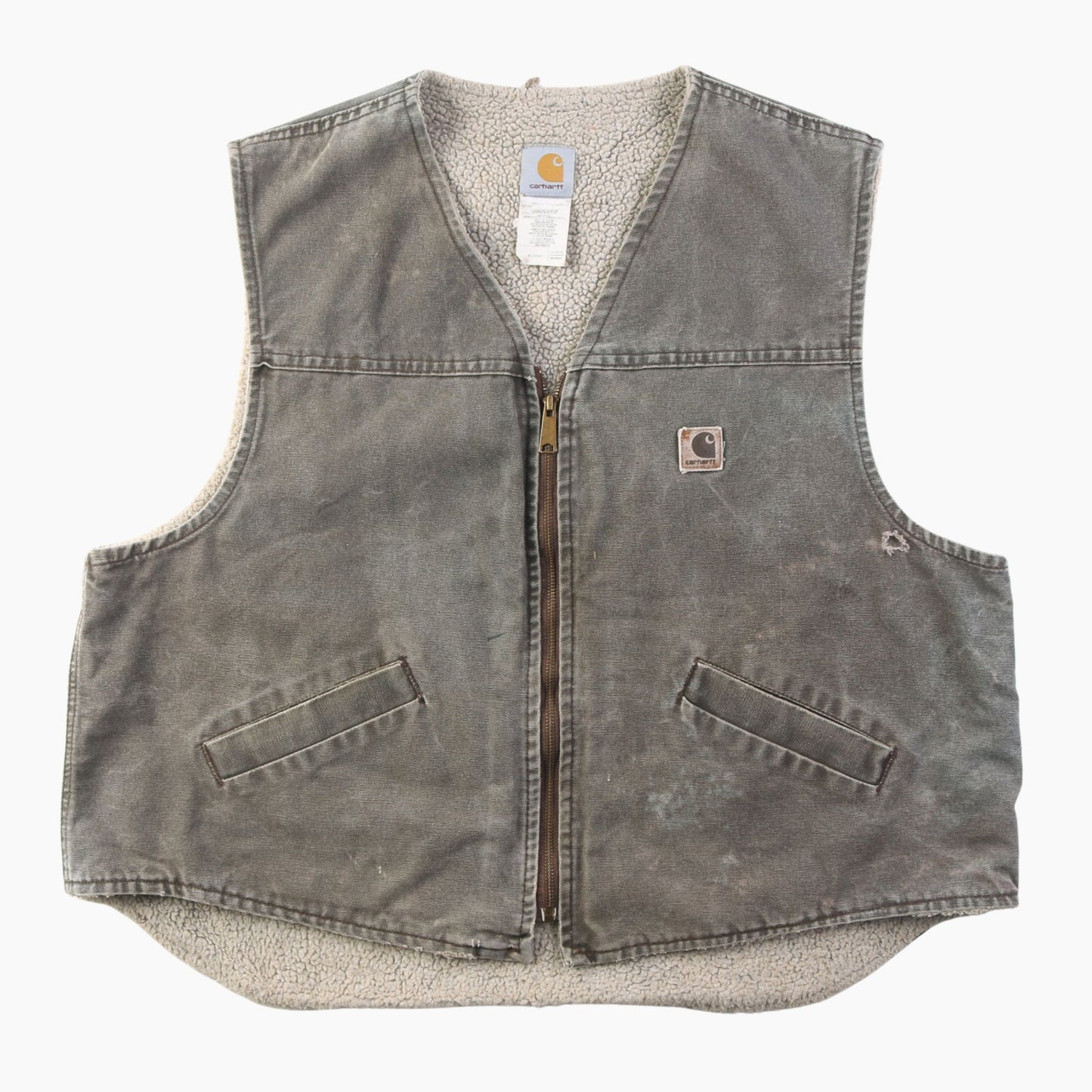 Lined Vest - Brown - American Madness