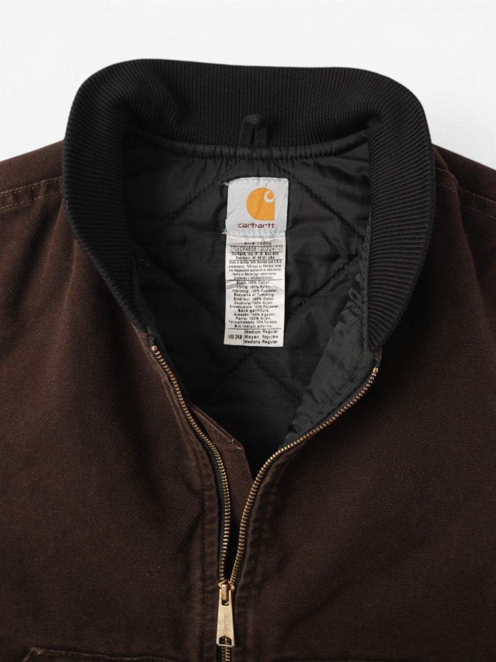 Lined Vest - Brown