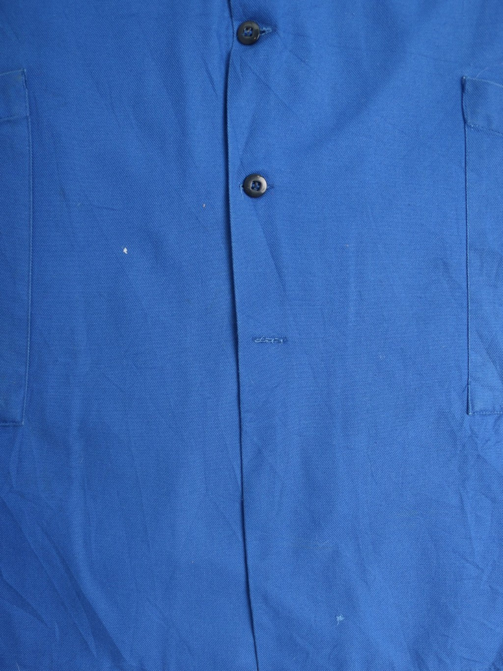 Vintage Shop Coat - Blue