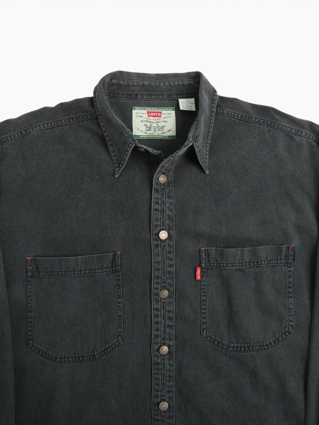 Denim Shirt - Black