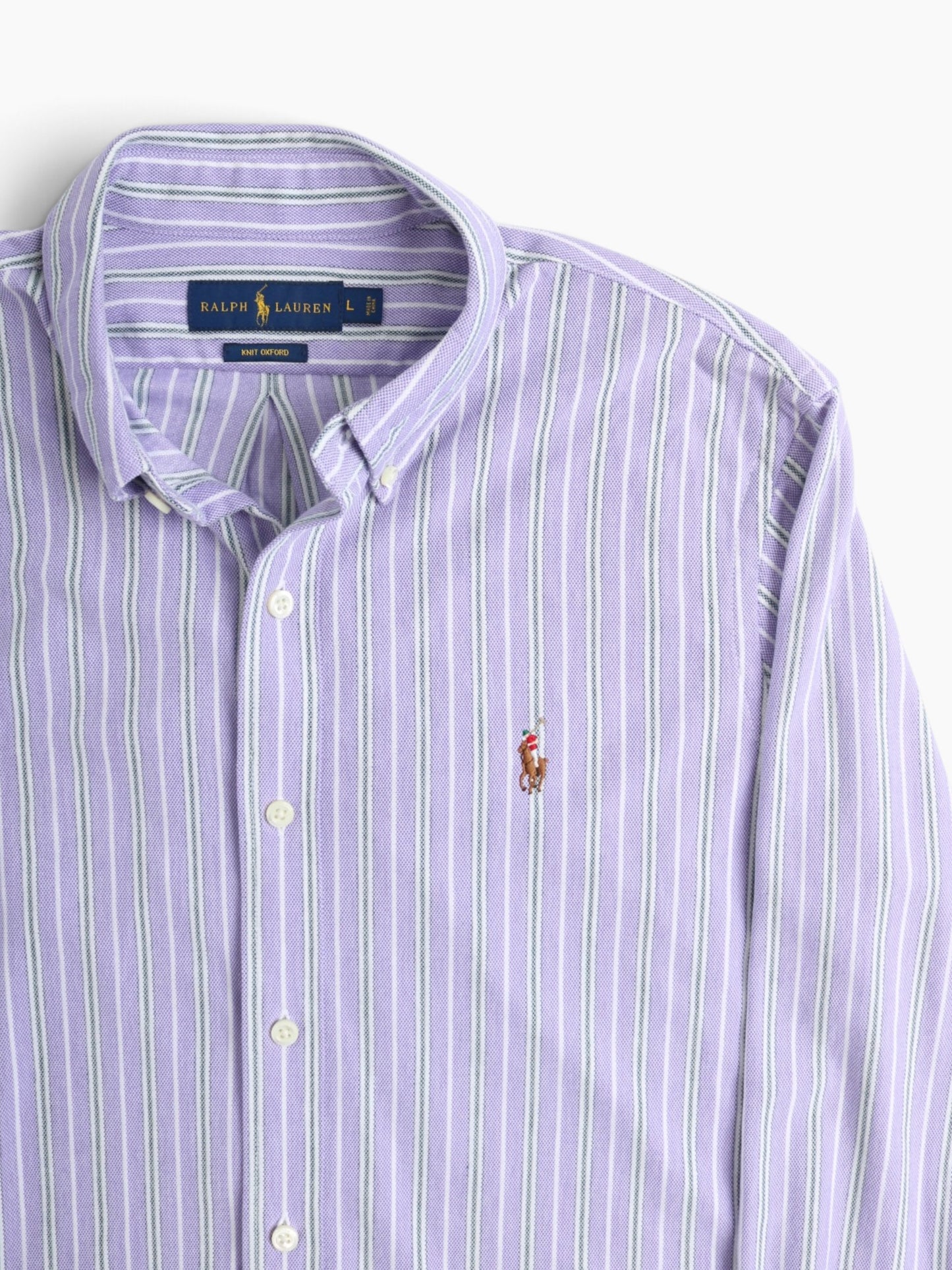 Vintage Shirt - Purple Stripe