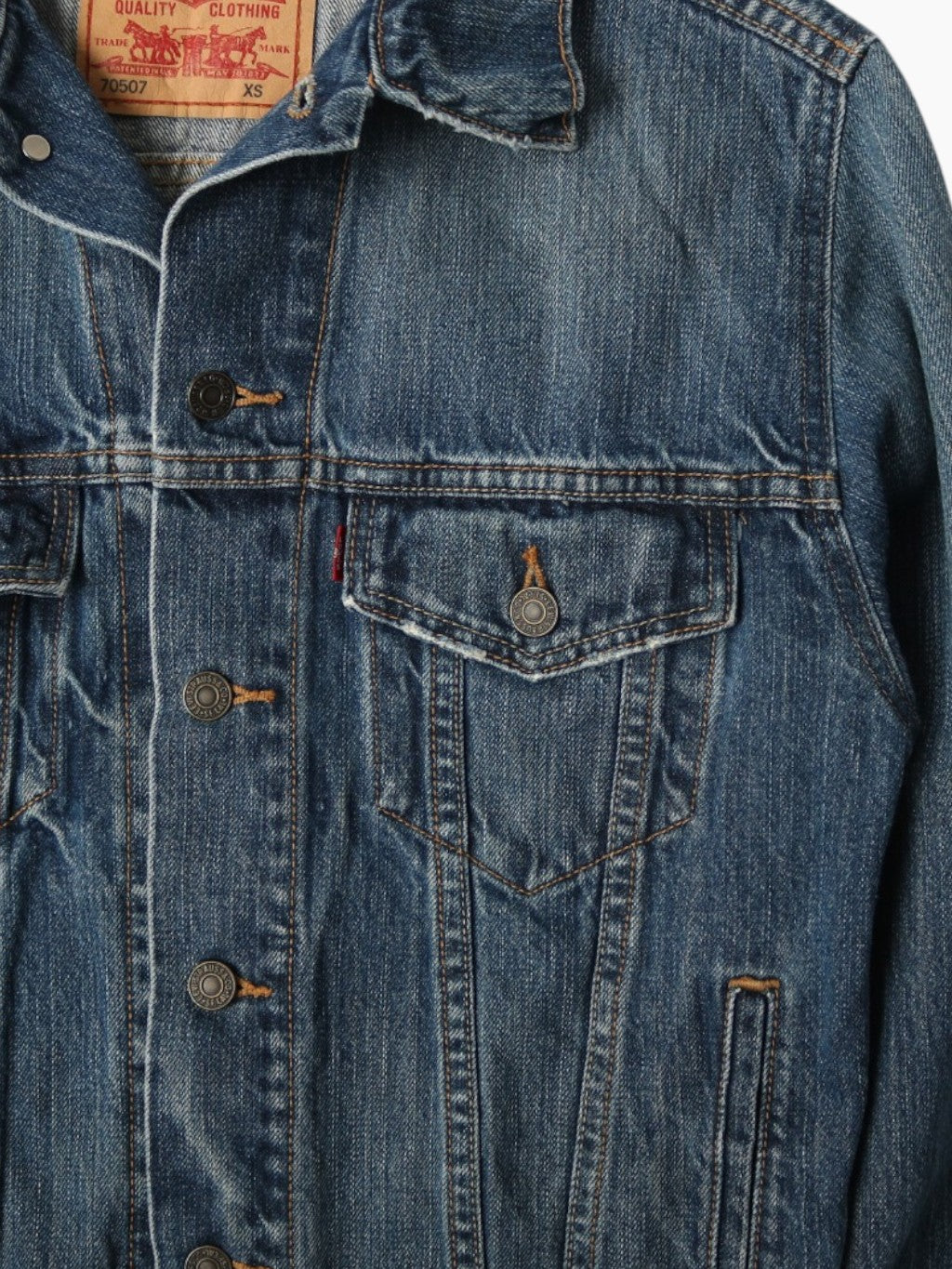 Vintage Denim Trucker Jacket
