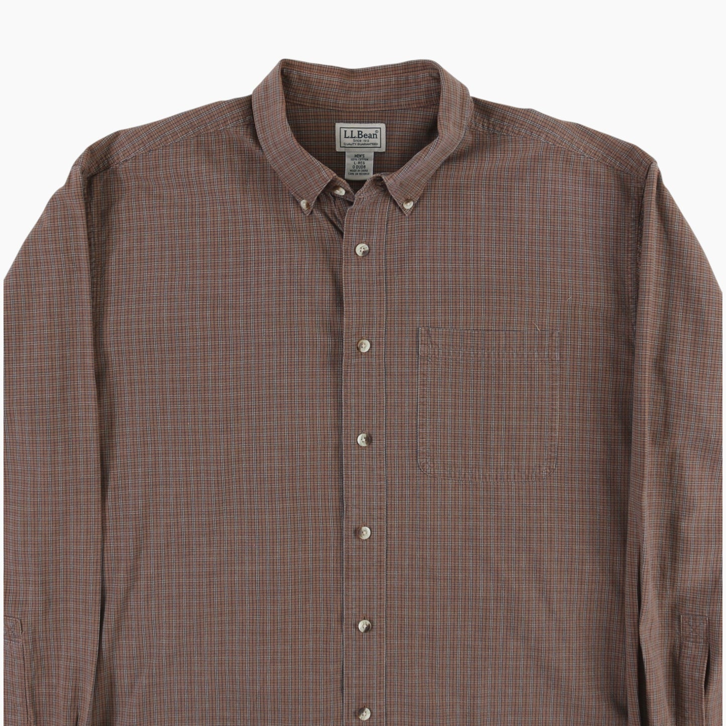 Vintage Shirt - Brown Check