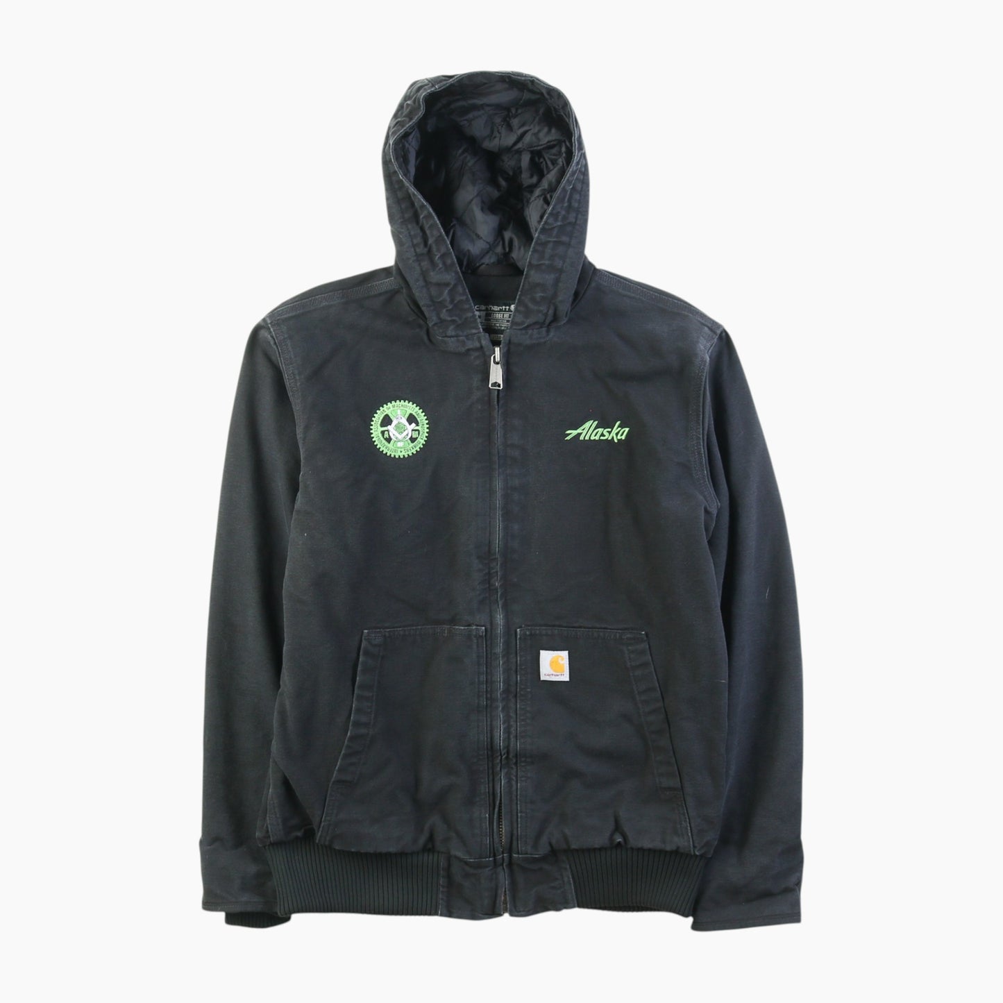 Hooded Active Jacket - Black