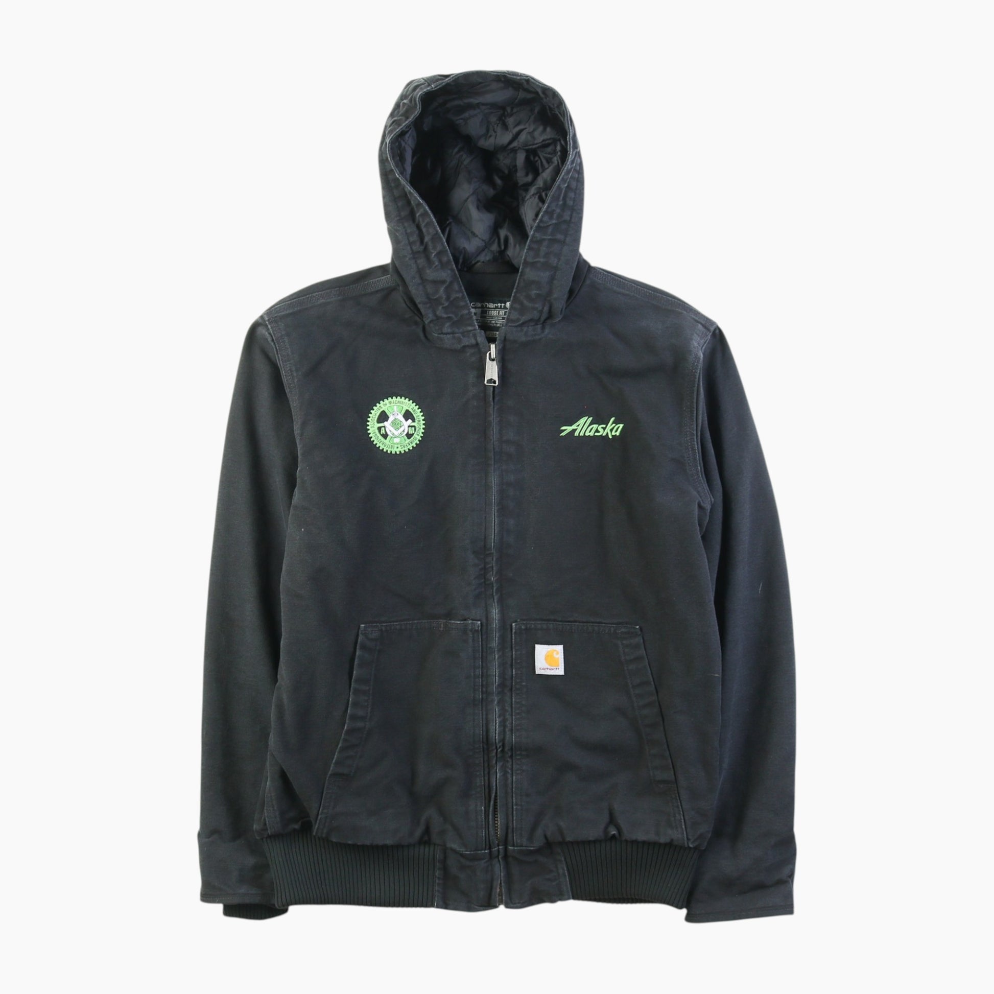 Hooded Active Jacket - Black