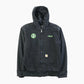 Hooded Active Jacket - Black