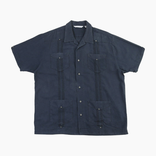 Vintage Cuban Guayabera Shirt