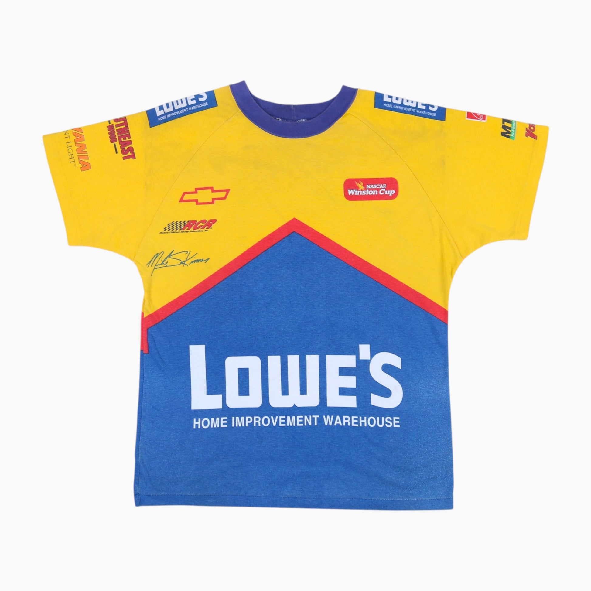 Vintage 'Lowe's' T-shirt - Yellow