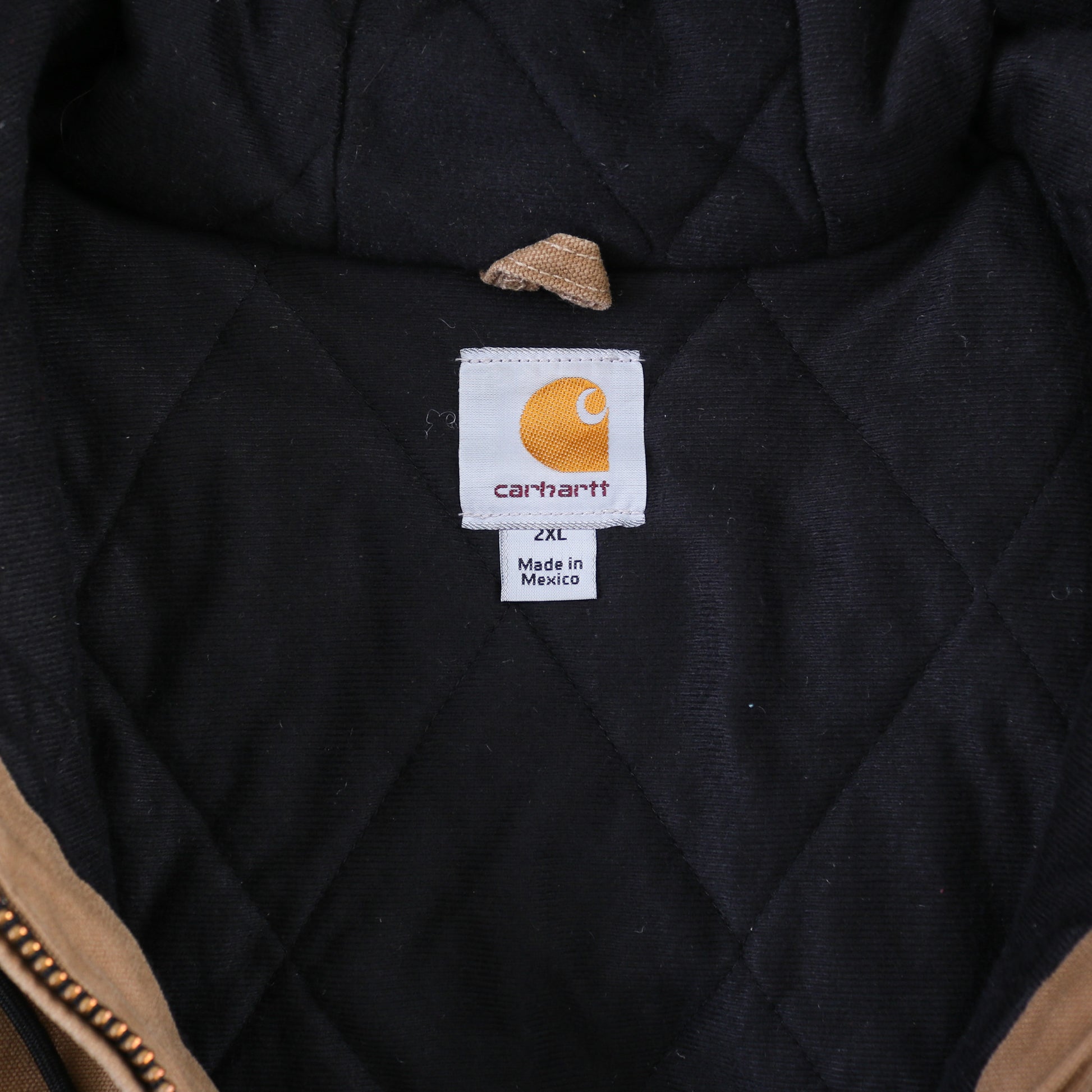 Hooded Active Jacket - Brown