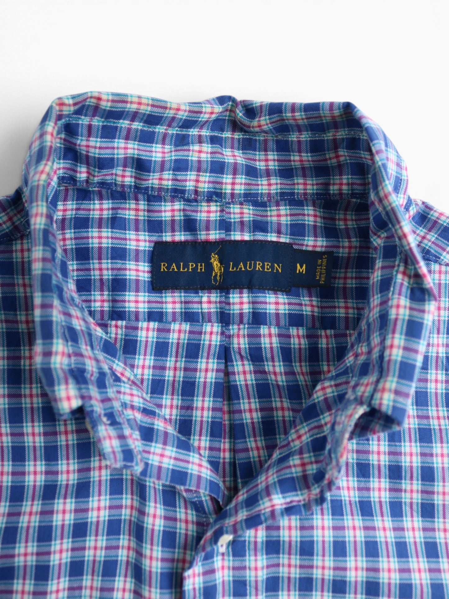 Vintage Shirt - Blue Check